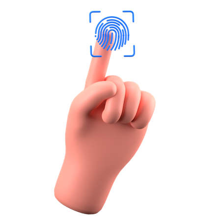 Fingerprint  3D Icon