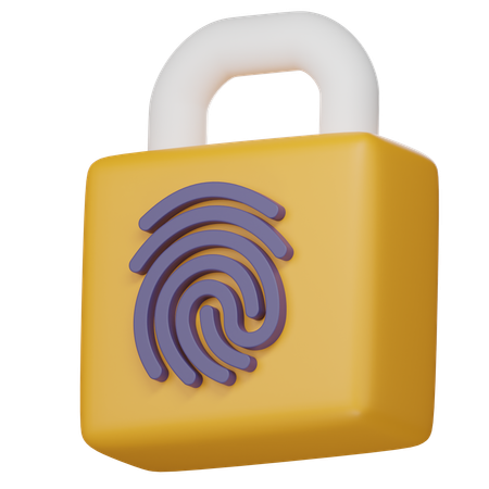 Fingerprint  3D Icon