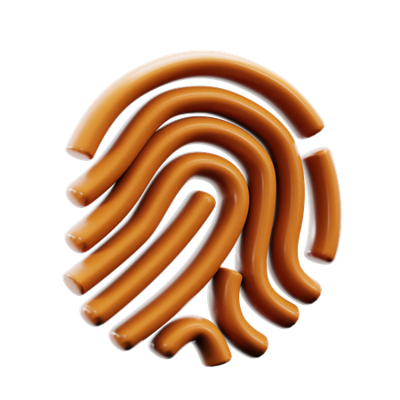 Fingerprint  3D Icon