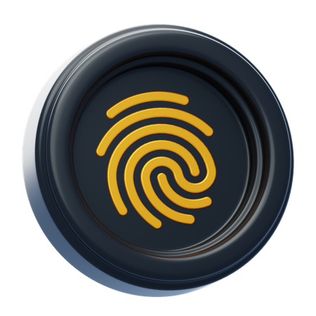 Fingerprint  3D Icon