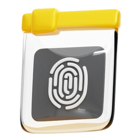 FINGERPRINT  3D Icon