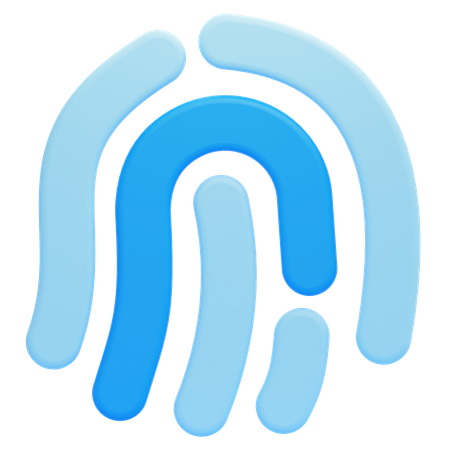 Fingerprint  3D Icon
