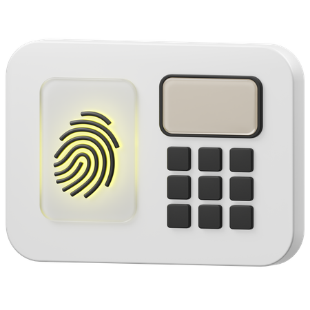 Fingerprint 3D Icon