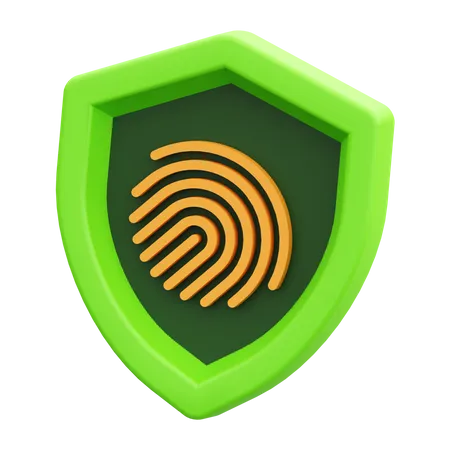 Fingerprint Access  3D Icon