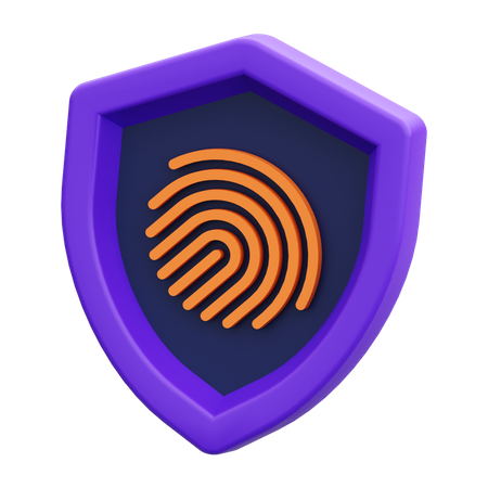 Fingerprint Access  3D Icon