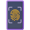 3d fingerprint id logo