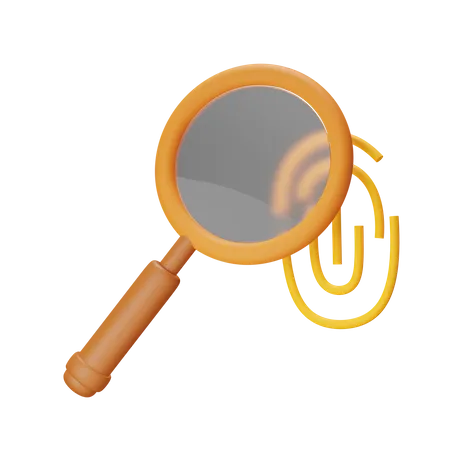 Fingerprint Search  3D Icon