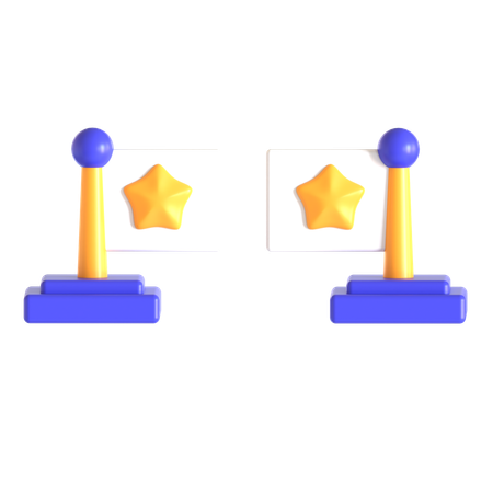 Finish Flag  3D Icon