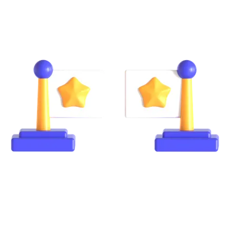 Finish Flag  3D Icon