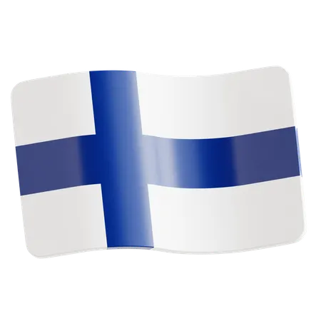 Finland  3D Icon