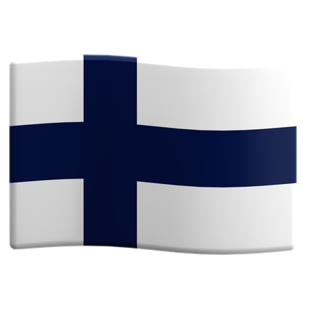 Finland  3D Icon