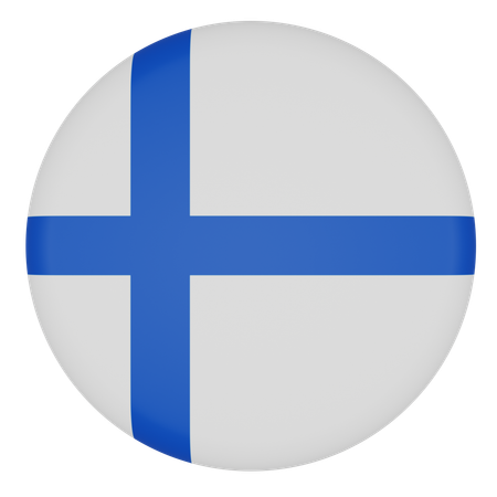 Finland  3D Icon