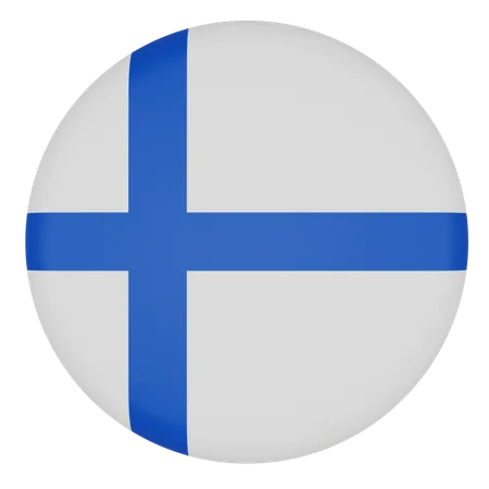 Finland  3D Icon