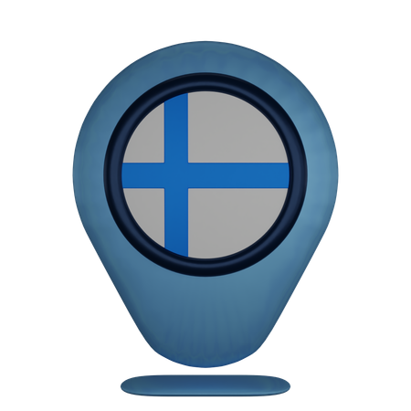 Finland  3D Icon