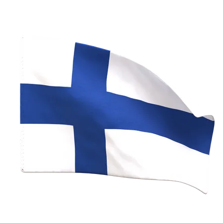 Finland Flag  3D Icon