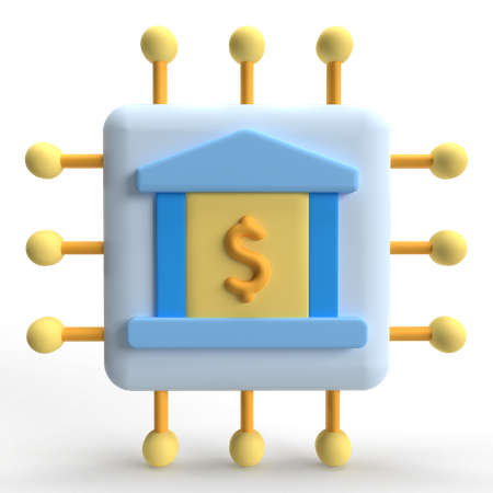 Fintech  3D Icon