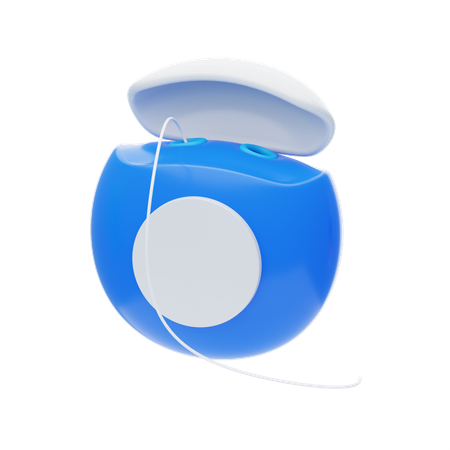 Fio dental  3D Icon