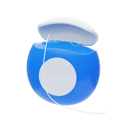 Fio dental  3D Icon