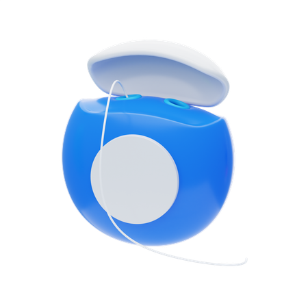 Fio dental  3D Icon