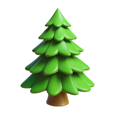Fir Tree  3D Icon