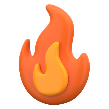 Fire  3D Icon