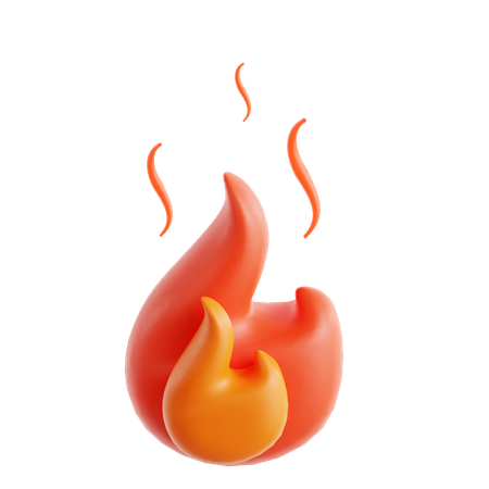 Fire  3D Icon