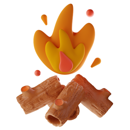 Fire  3D Icon