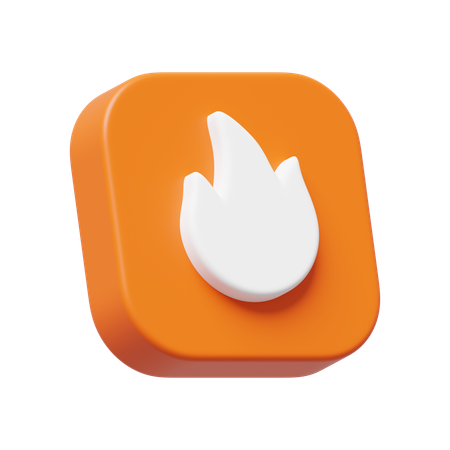 Fire  3D Icon