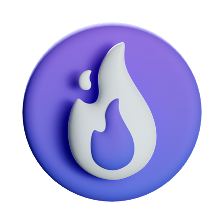 Fire  3D Icon