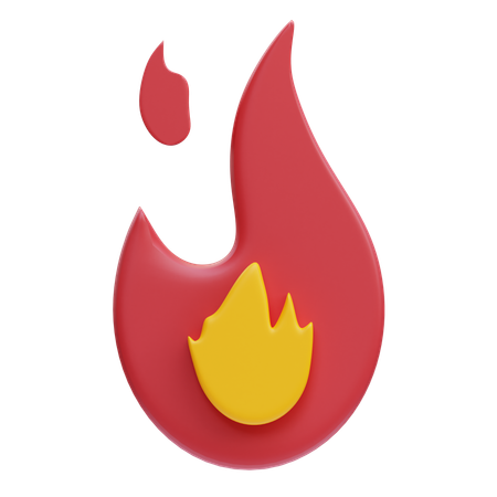 Fire  3D Icon