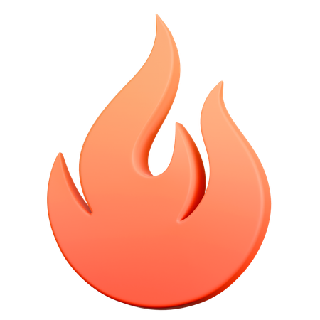 Fire  3D Icon