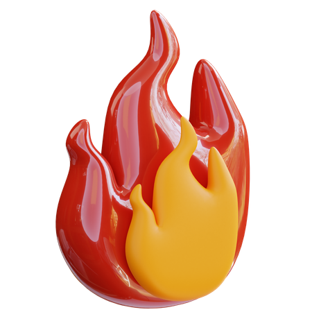 Fire  3D Icon