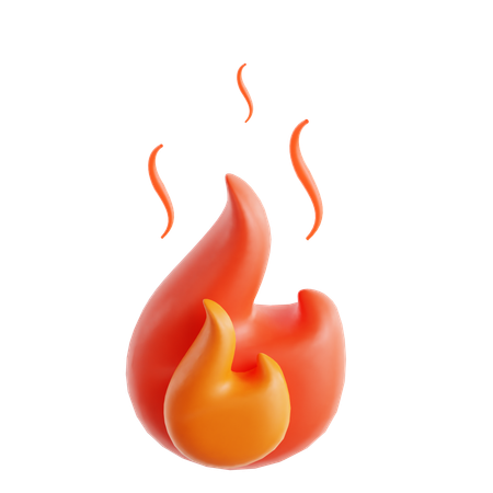 Fire  3D Icon