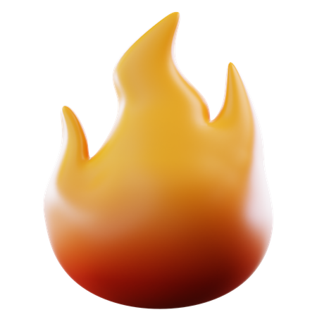 Fire  3D Icon