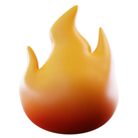 Fire  3D Icon