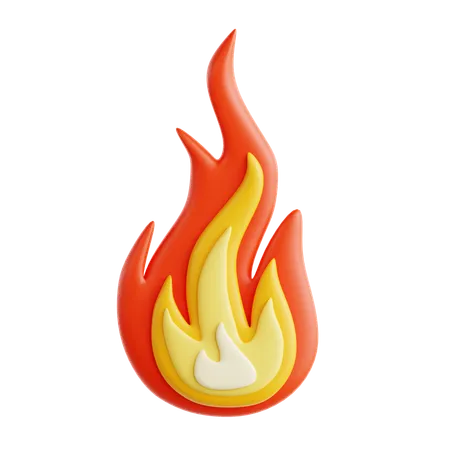 Fire  3D Icon