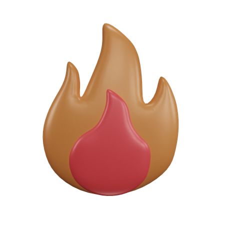 Fire  3D Icon