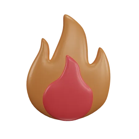 Fire  3D Icon