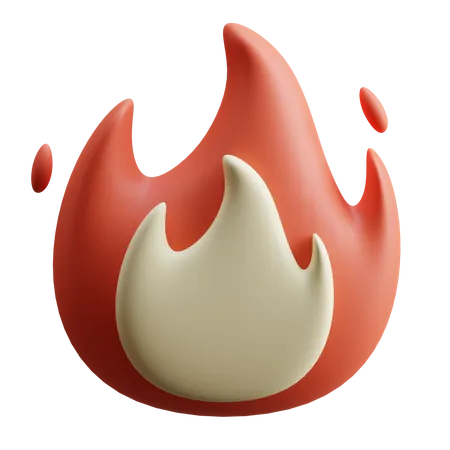 Fire  3D Icon