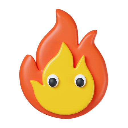 Fire  3D Icon
