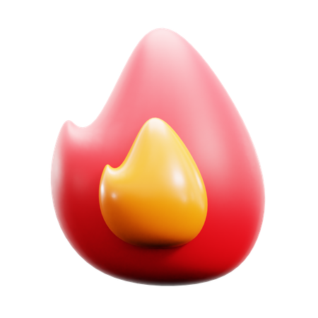 Fire  3D Icon