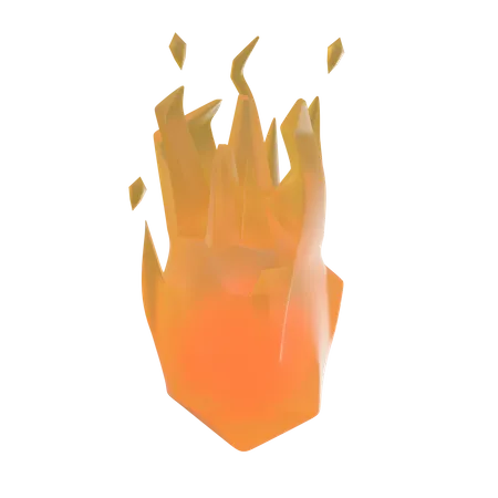 Fire 3D Icon