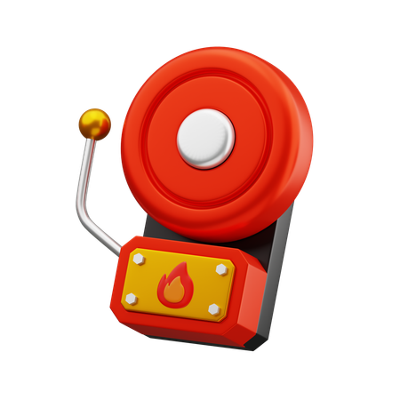 Fire Alarm  3D Icon