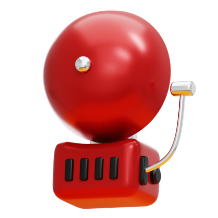 Fire Alarm  3D Icon