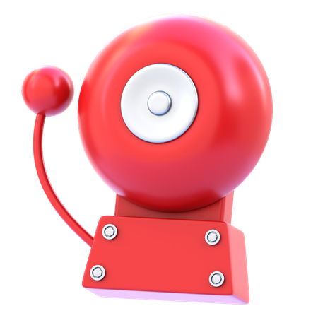 Fire Alarm  3D Icon