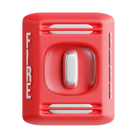 Fire Alarm  3D Icon