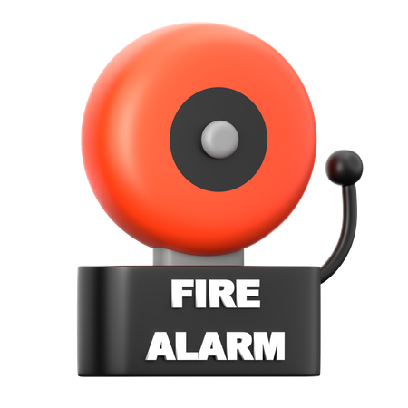Fire Alarm  3D Icon
