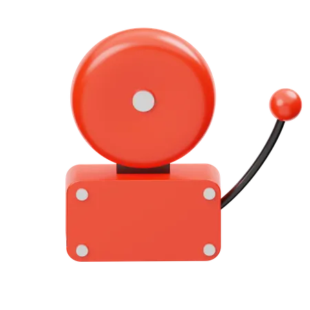 Fire Alarm 3D Icon