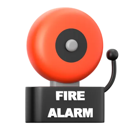 Fire Alarm  3D Icon
