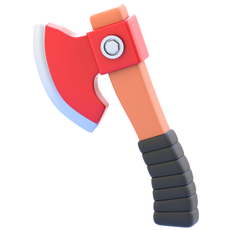 Fire Axe  3D Icon